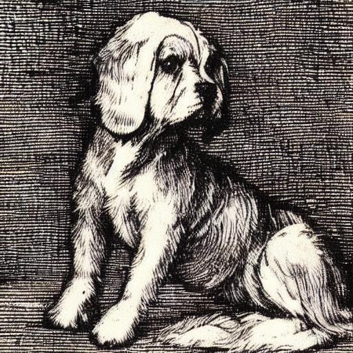 00454-1708546520-cute dog victorian, durer-style.png